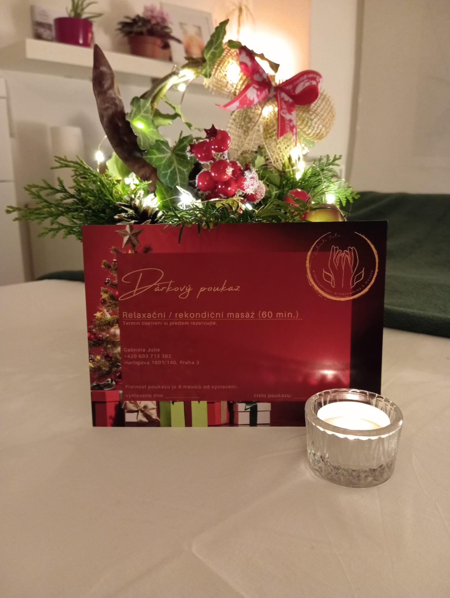 Dárkové poukazy v prodeji 